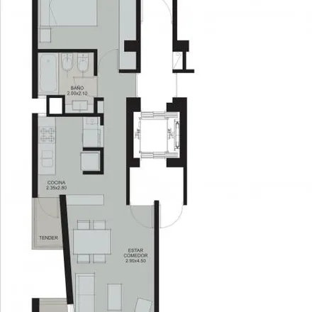 Rent this 1 bed apartment on Marcos Paz 155 in Departamento Capital, San Miguel de Tucumán