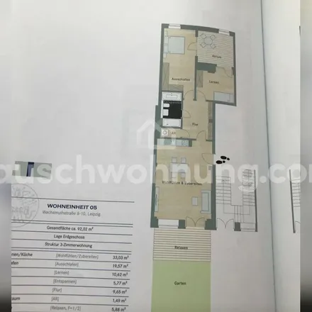 Rent this 3 bed apartment on Zschochersche Straße 20 in 04229 Leipzig, Germany