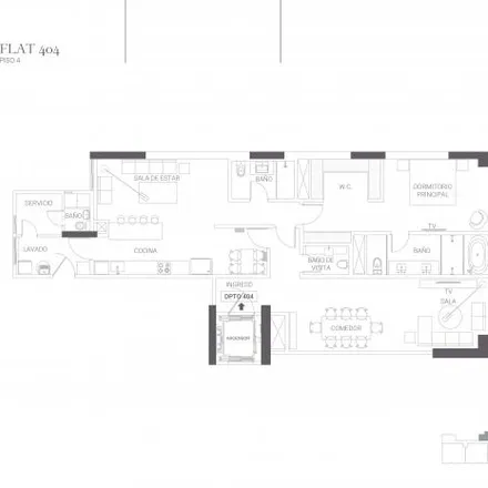 Buy this 2 bed apartment on General Juan Antonio Pezet Avenue in San Isidro, Lima Metropolitan Area 15076