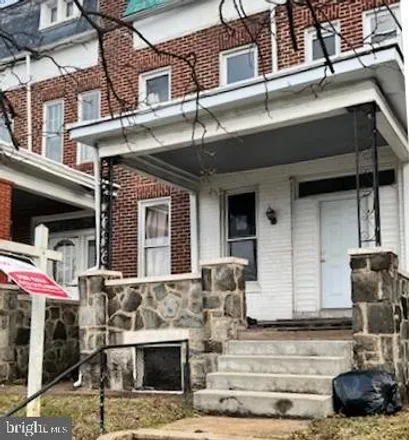 Buy this 4 bed townhouse on 2416 Liberty Heights Avenue in Baltimore, MD 21215