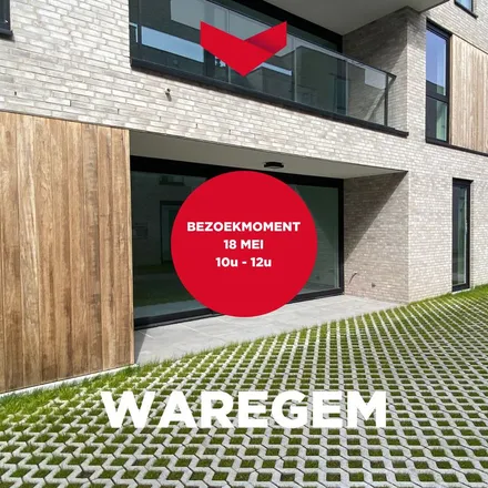 Rent this 1 bed apartment on Westerlaan 42 in 8790 Waregem, Belgium