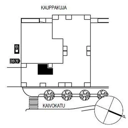 Rent this 2 bed apartment on Kaivokatu 3 in 13100 Hämeenlinna, Finland