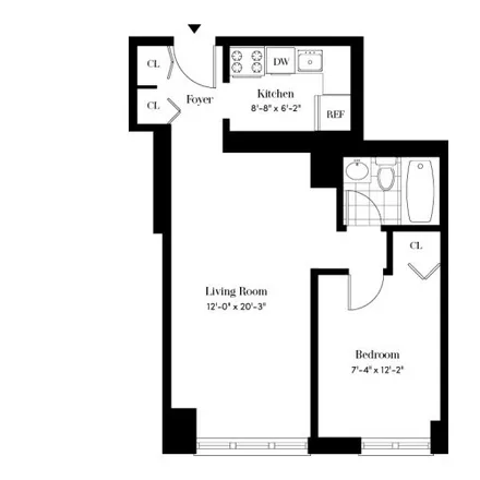 Image 6 - 180 W 60th St, Unit 39C - Apartment for rent