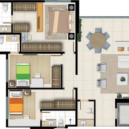 Buy this 3 bed apartment on Companhia do Peixe in Rua T-30, Setor Bueno
