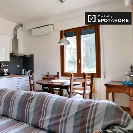 Rent this 1 bed apartment on Via San Damiano 21 in 50124 Florence FI, Italy