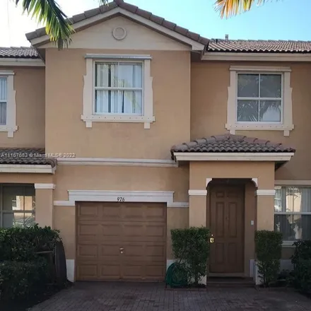 Buy this 4 bed townhouse on 976 Northeast 42nd Avenue in Homestead, FL 33033
