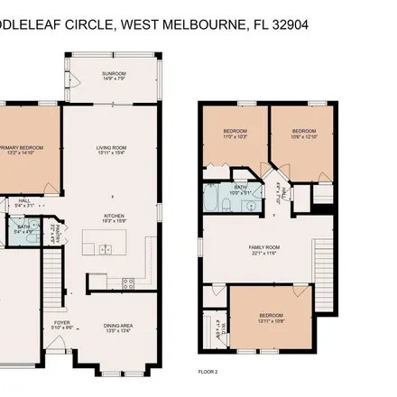 Image 3 - 840 Fiddleleaf Circle, West Melbourne, FL 32904, USA - Loft for sale