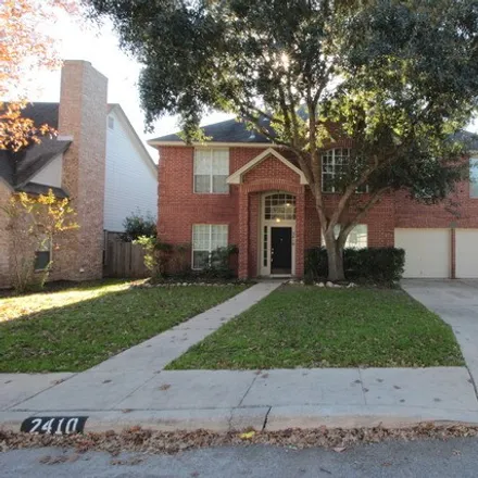 Rent this 4 bed house on 2410 Burning Trail Street in San Antonio, TX 78232