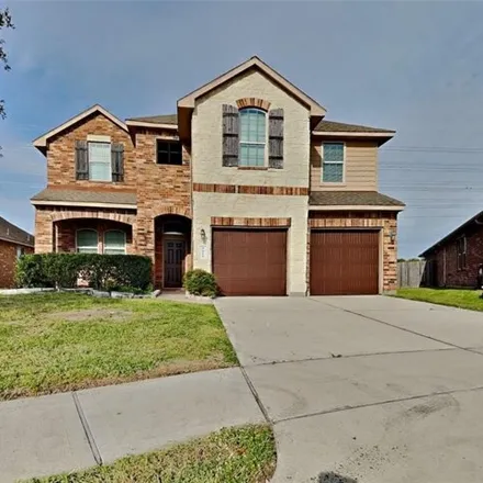 Rent this 4 bed house on 9099 Breezeloch Drive in Harris County, TX 77433