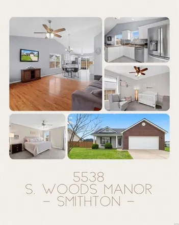 Buy this 4 bed house on 5542 South Woods Manor Drive in Saint Clair County, IL 62285