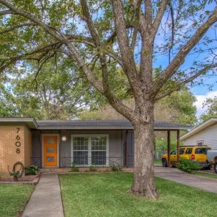 Rent this 3 bed house on 7608 Delafield Ln in Austin, Texas