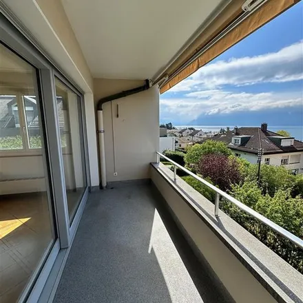 Rent this 6 bed apartment on Chemin de Clair Matin 8 in 1009 Pully, Switzerland