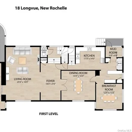 Image 5 - 18 Longvue Avenue, Wykagyl Park, City of New Rochelle, NY 10804, USA - House for sale