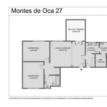 Buy this 2 bed apartment on Avenida Manuel A. Montes de Oca 9 in Barracas, 1152 Buenos Aires