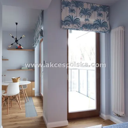 Rent this 1 bed apartment on Stanisława Kierbedzia 6 in 00-728 Warsaw, Poland