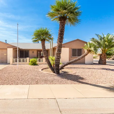 Rent this 2 bed house on 16801 North Pine Valley Drive in Sun City, AZ 85351
