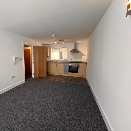 Rent this 1 bed apartment on Dunlop Street in Wilderspool, Warrington