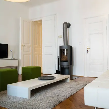 Rent this 2 bed apartment on Corns n' Pops: Müsli bar and Coffee Shop in Gumpendorfer Straße 37, 1060 Vienna