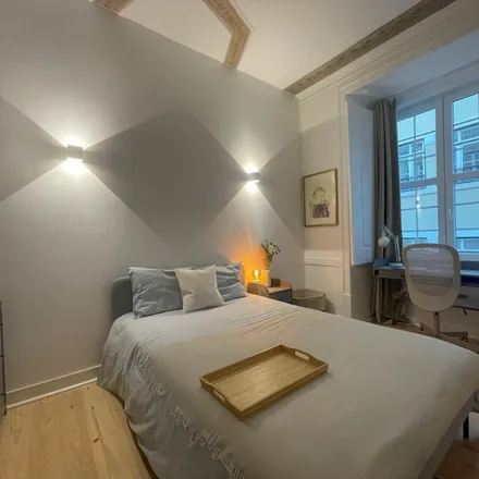 Rent this 7 bed room on Natraj in Rua dos Sapateiros, 1100-576 Lisbon