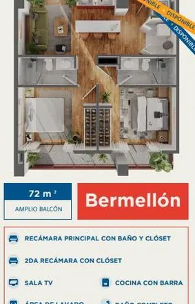 Buy this 2 bed apartment on Calzada de las Palmas 265 in Ciudad Granja, 45017 Zapopan