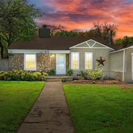Buy this 2 bed house on 6413 Calmont Avenue in Fort Worth, TX 76116