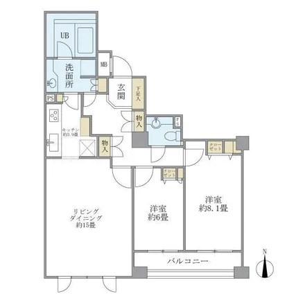 Image 2 - unnamed road, Higashiyama 1-chome, Meguro, 153-0043, Japan - Apartment for rent