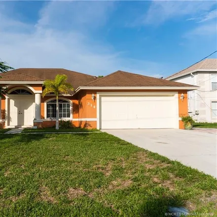 Buy this 3 bed house on 314 Southwest Ridgecrest Drive in Port Saint Lucie, FL 34953