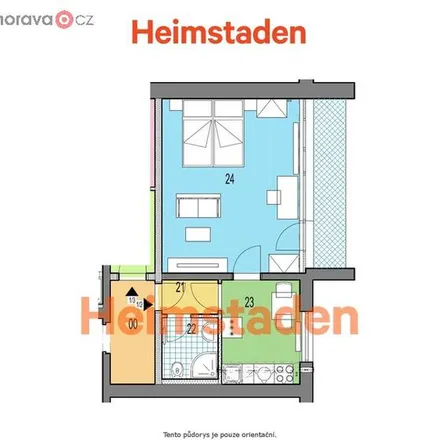 Rent this 1 bed apartment on Hornická 840/19 in 735 64 Havířov, Czechia