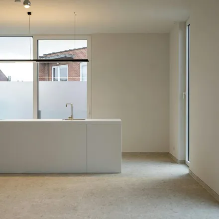 Rent this 1 bed apartment on Oude-Vestingsstraat 6A in 8500 Kortrijk, Belgium