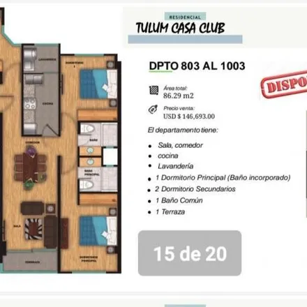 Buy this 3 bed apartment on Plaza de la Bandera in Pueblo Libre, Lima Metropolitan Area 15081