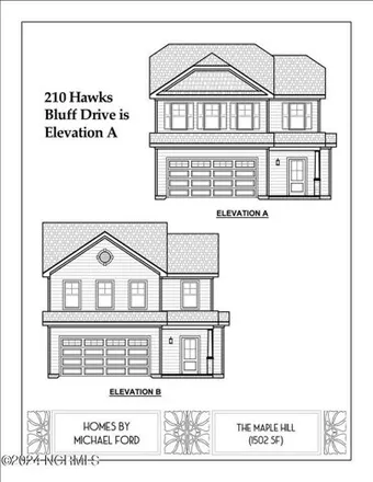 Image 4 - 264 Hawk's Bluff Drive, Croatan, Craven County, NC 28560, USA - House for sale
