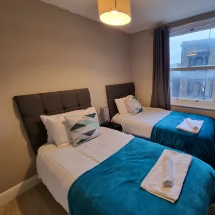 Rent this 4 bed apartment on 239 Bow Common Lane in London, E3 4TG