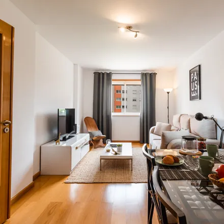 Rent this 1 bed apartment on Rua António Lopes Ribeiro in 1750-170 Lisbon, Portugal