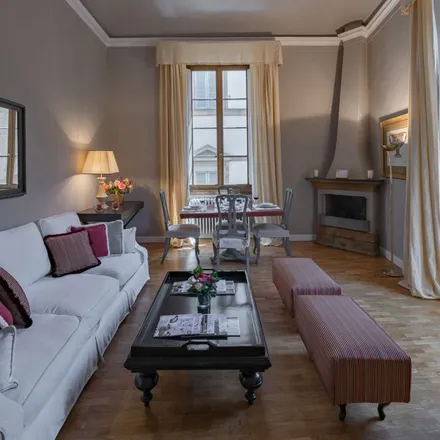 Rent this 2 bed apartment on Torre dei Gianfigliazzi in Via dei Tornabuoni, 50123 Florence FI