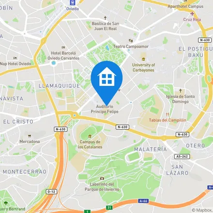 Rent this 4 bed apartment on Calle Pérez de la Sala in 29, 33007 Oviedo