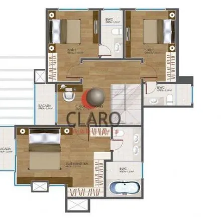 Buy this 3 bed apartment on Rua Urbano Lopes 383 in Cristo Rei, Curitiba - PR