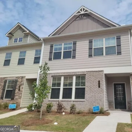 Rent this 3 bed townhouse on Wild Laurel Court in Pittman, GA 30136