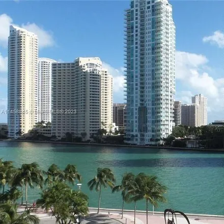 Rent this 1 bed apartment on 300 S Biscayne Blvd