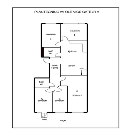 Image 6 - Ole Vigs gate 21A, 0366 Oslo, Norway - Apartment for rent