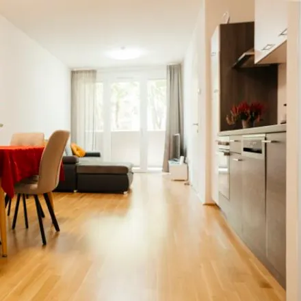 Rent this 3 bed apartment on Das Mehlspeis Labor Café in Spallartgasse 17, 1140 Vienna