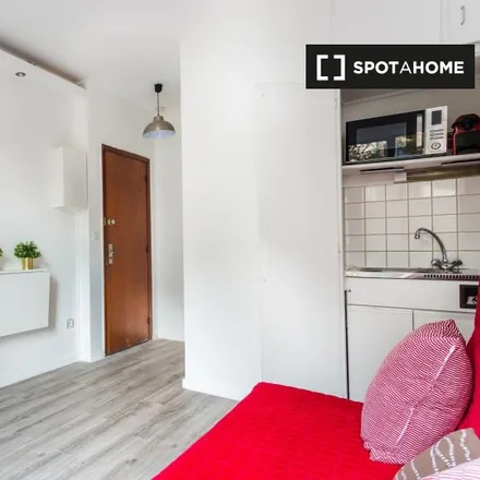 Rent this studio apartment on 65 Rue Fessart in 75019 Paris, France