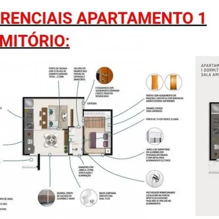 Buy this 1 bed apartment on Bagio Auto Posto in Rua Salém Bechara, Jardim Bela Vista