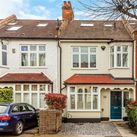Buy this 4 bed townhouse on 51 Kings Avenue in London, KT3 4DU