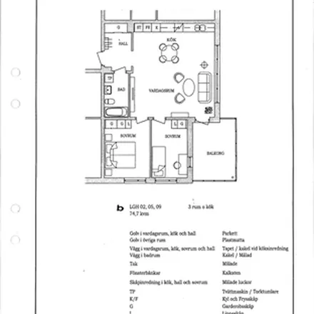 Rent this 3 bed apartment on Skolgatan 4 in 412 96 Gothenburg, Sweden