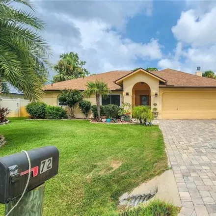 Buy this 4 bed house on 74 Foster Lane in Palm Coast, FL 32137