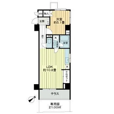 Image 2 - unnamed road, Tsukuda, Chuo, 104-0051, Japan - Apartment for rent
