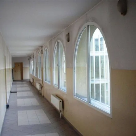 Rent this 1 bed apartment on Škoda Centrum Poznań in Jadwigi Wajsówny 7, 60-002 Poznan