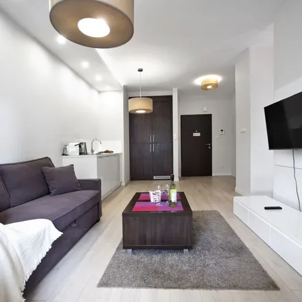 Rent this 1 bed apartment on Giełdowa 4D in 01-211 Warsaw, Poland