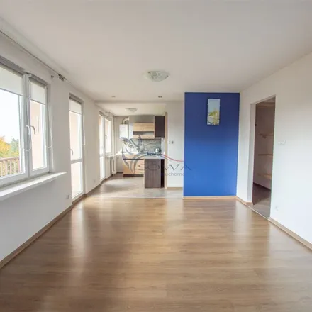 Rent this 1 bed apartment on Czerwona 55 in 43-346 Bielsko-Biała, Poland