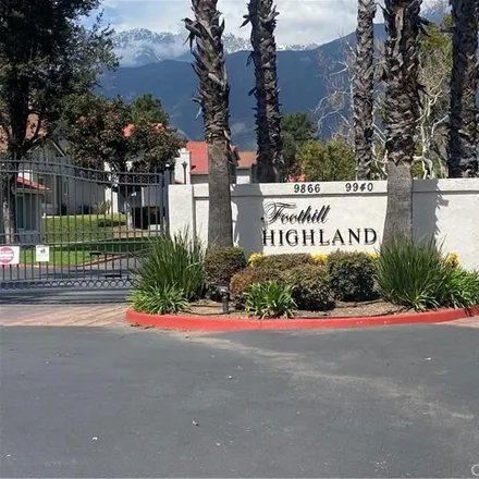 Rent this 2 bed condo on 9914 Highland Avenue in Rancho Cucamonga, CA 91737